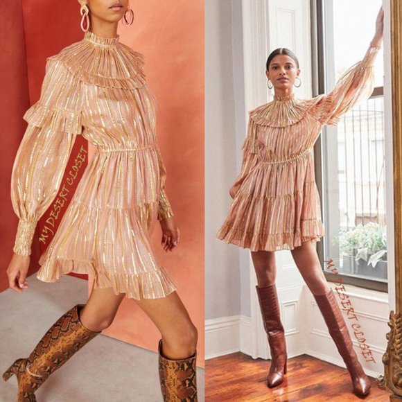 Ulla Johnson Averil Tinsel Metallic 